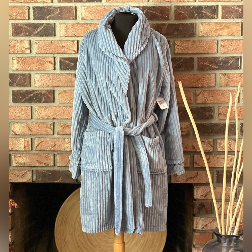 Amari Corduroy Stripe Robe